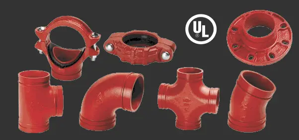 Ductile iron grooved fittings